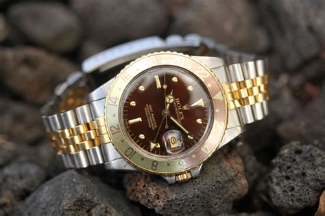 rolex 16753 root beer nipple dial